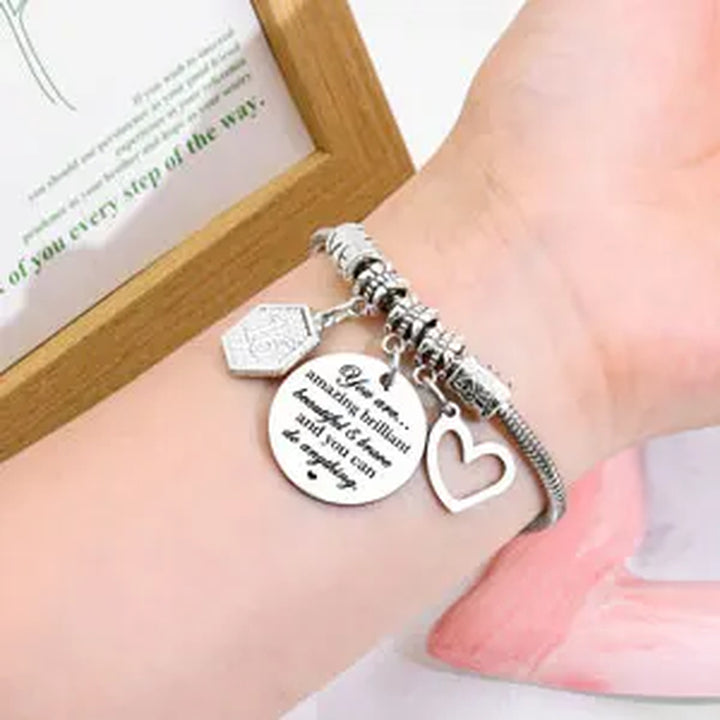 Birthday Gifts for Women Girls Bracelet Birthday Charm Bracelet 10Th - 19Th 21St Birthday Gifts for Daughter Niece Sister Friend