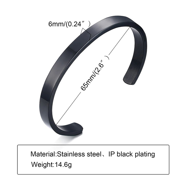 Men'S Thin Bracelet,Stainless Steel Cuff Bangle Bracelet, Thin Cuff, Boyfriend Cuff, Gifts for Him, Father'S Day Gifts