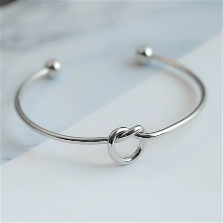 Stainless Steel Bracelets Vintage Men'S Fashion Woven Twist Texture Bangles for Women Jewelry Statement Streetwear Goth Gifts