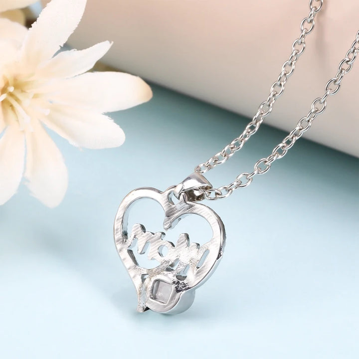 I Love You Mom Necklace in 100 Languages -Mothers Day Gifts for Mom Valentines Day Christmas Birthday Mom Gifts